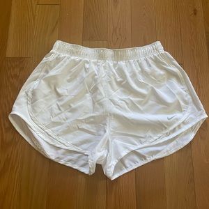 Nike White Running Shorts size L
